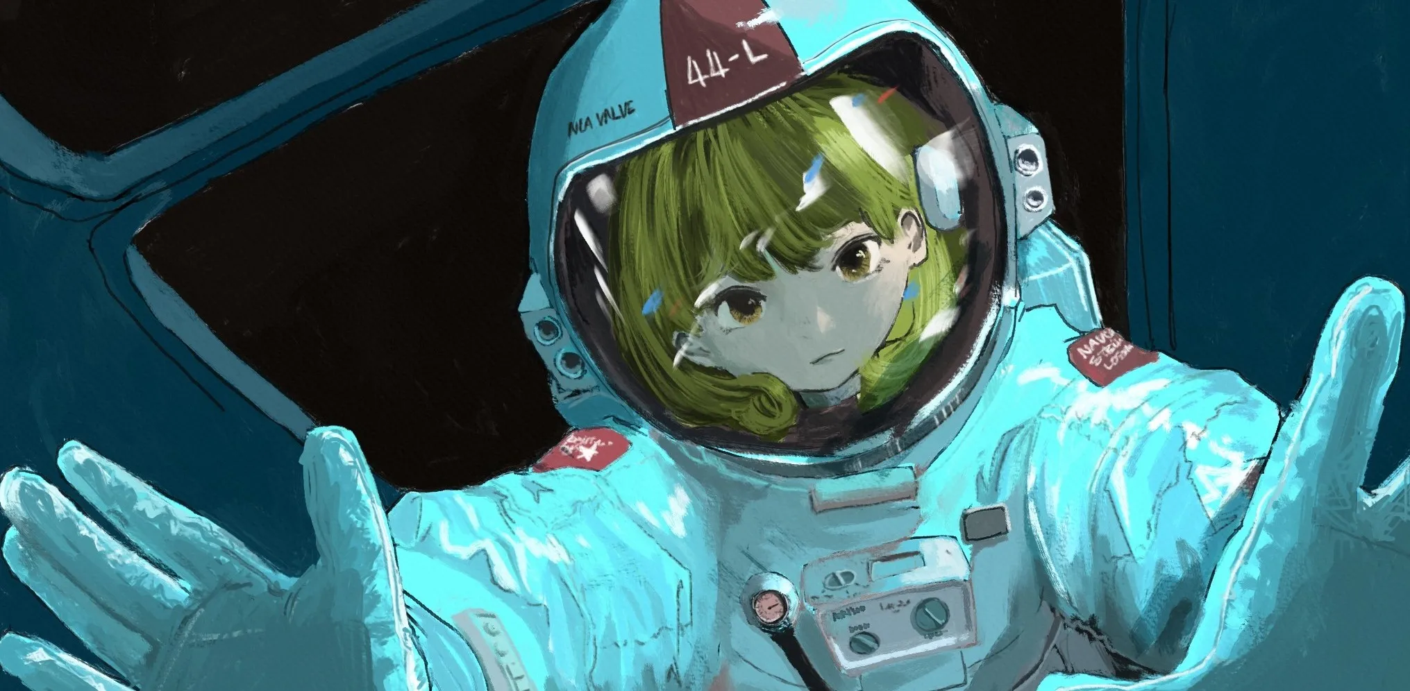 作風の世界観を伝えるイラスト