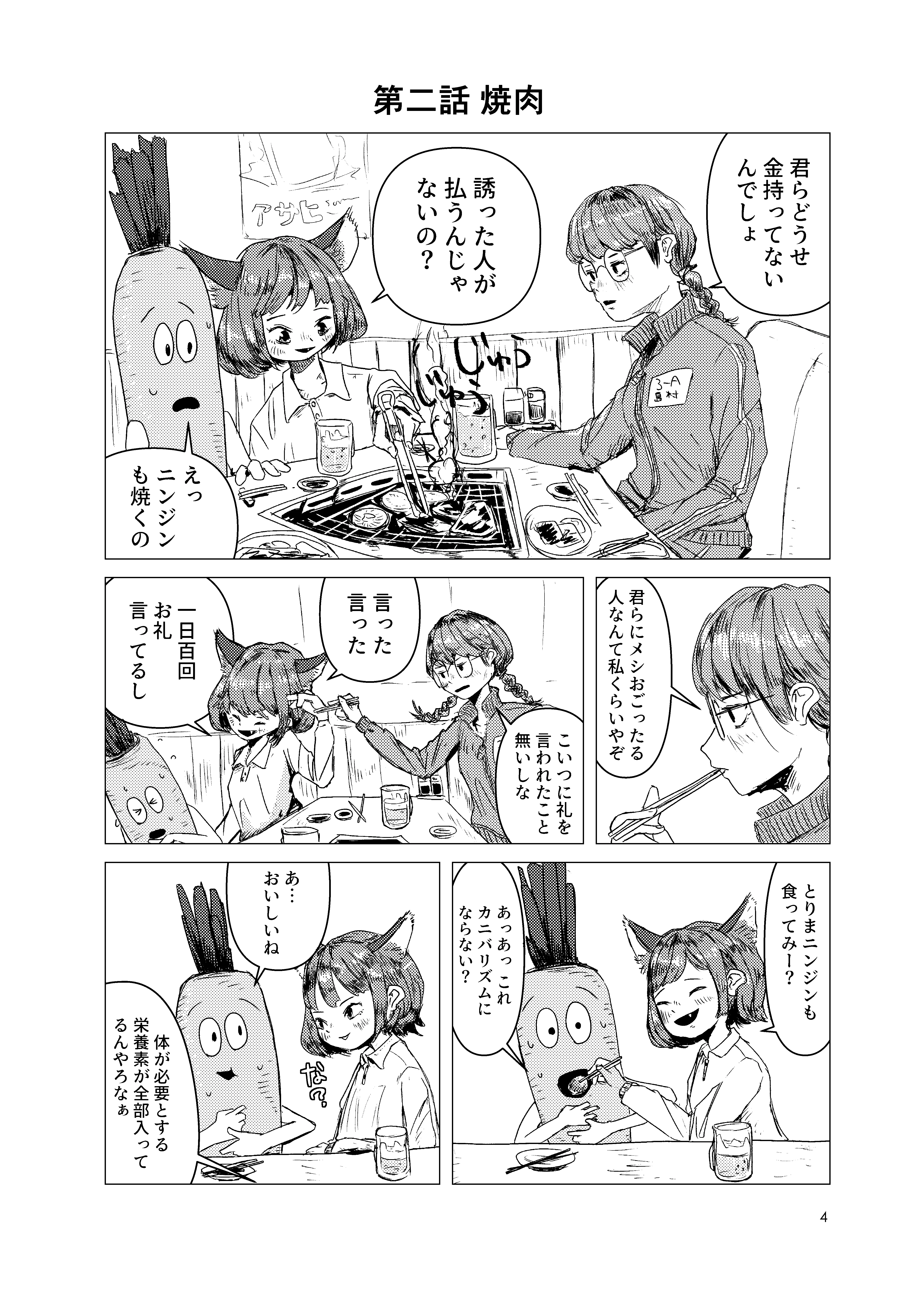ポートフォリオ作品 c_ninjin